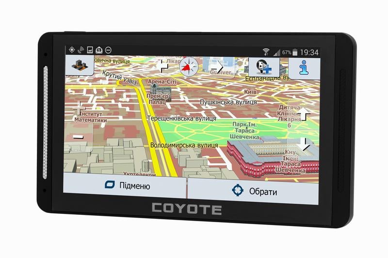 GPS навигатор с видеорегистратором Coyote 940 DVR Double Hector PRO RAM 1 Gb ROM 16 Gb - фото 11