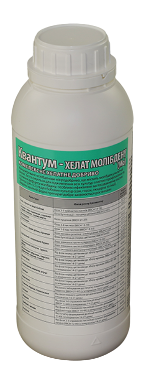Удобрение Квантум Хелат Молибден 1 л
