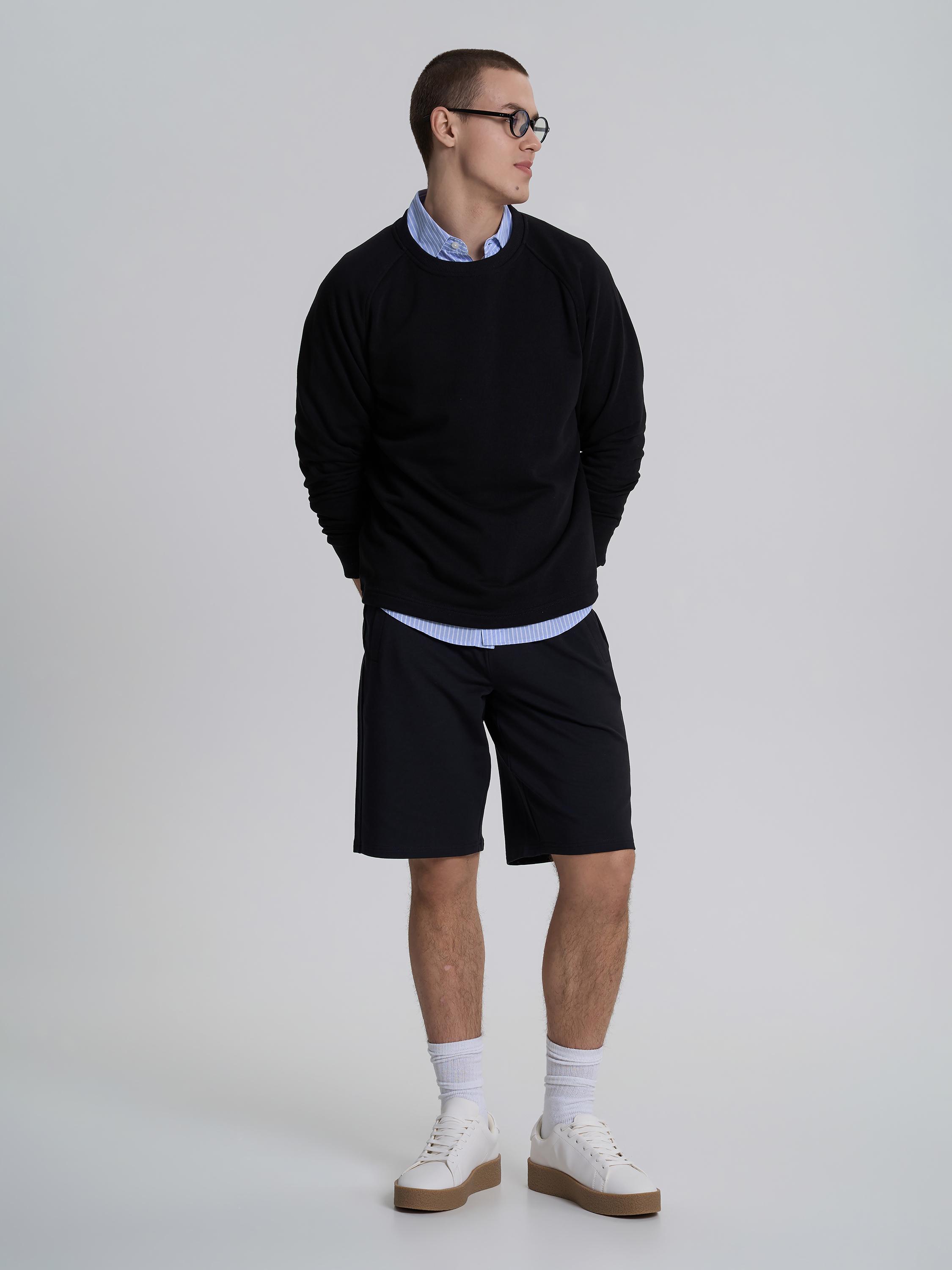 Шорты мужские однотонные ROZA 200242 3XL Черный (4824005578137) - фото 2 Шорты мужские однотонные ROZA 200242 3XL Черный (4824005578137) - фото 2