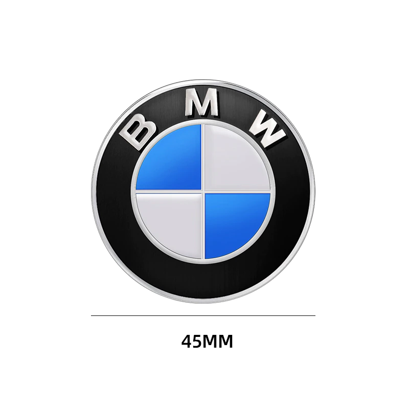 Эмблема на руль BMWF10/F20/F25/F30/F31/E36/E39/E87/E60/E46/E90/X1/X3/X5/E53 45 мм Синий - фото 3