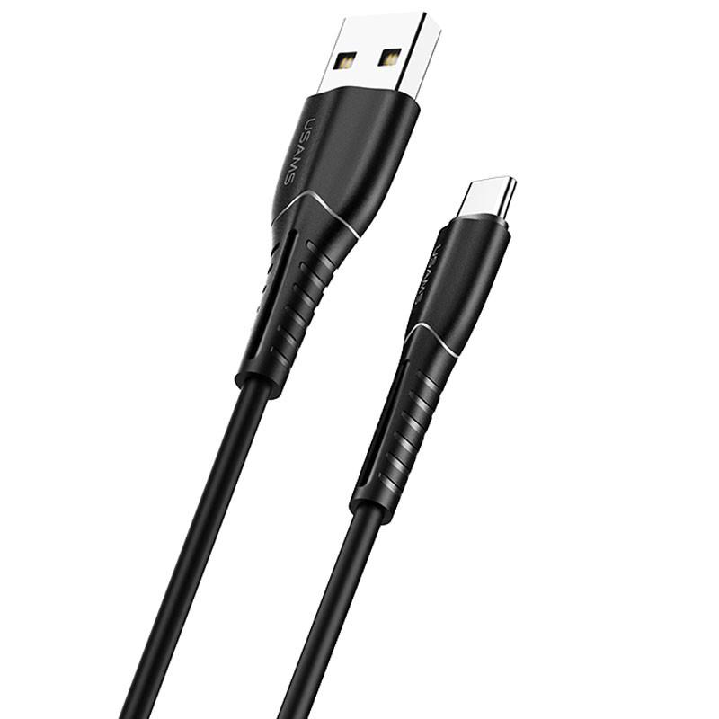 Кабель Usams US-SJ366 U35 USB/Type-C 1 м Black (00000062640_1)