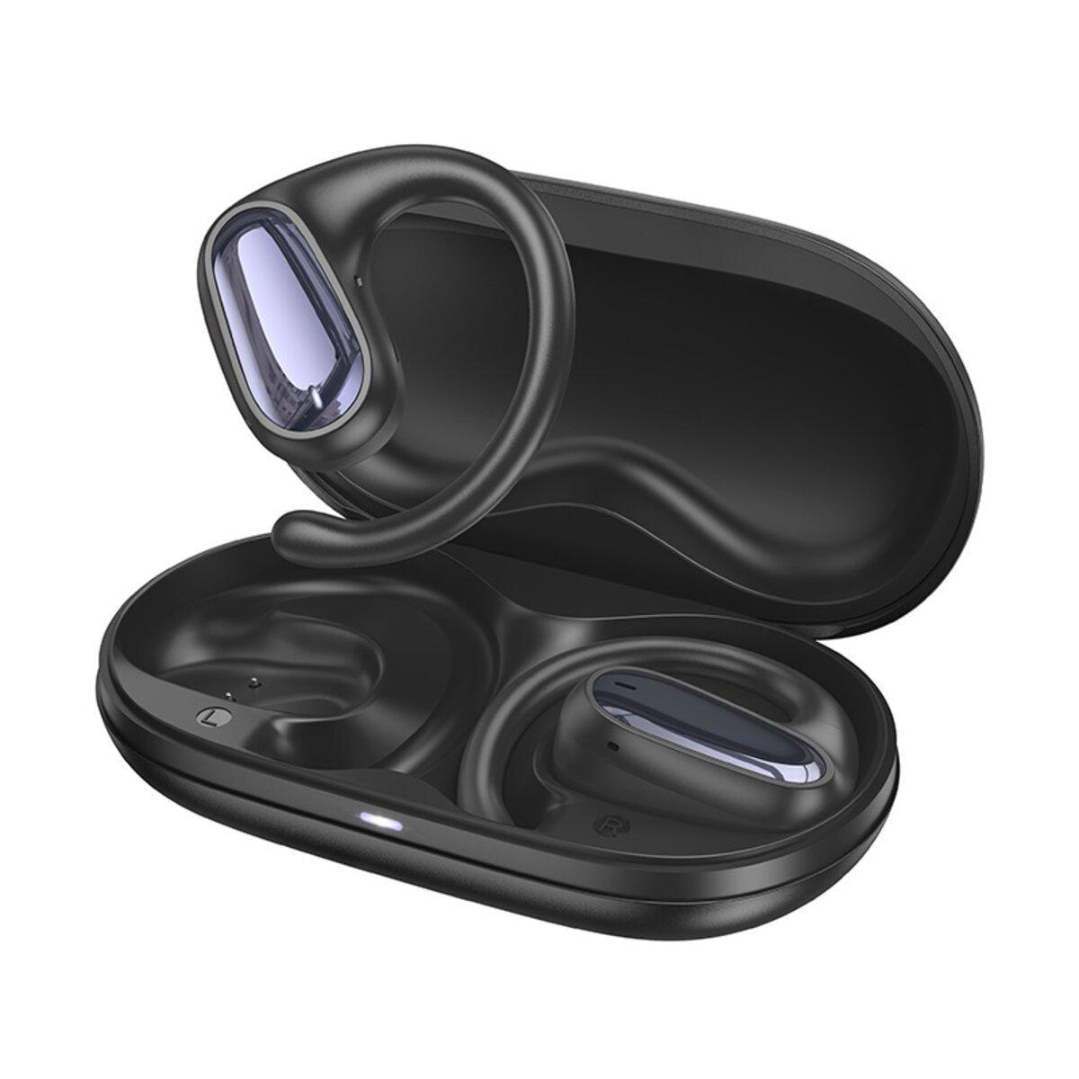 Наушники беспроводные Hoco EA4 Cloud Open True Wireless Sleep BT5.3 Headset 500 mAh Black (6942007623612)