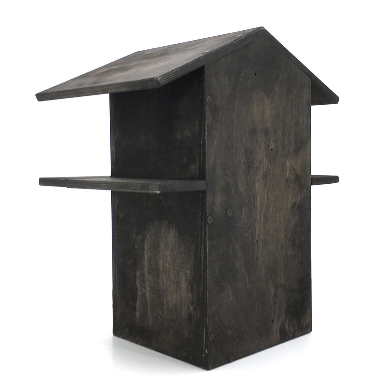 Будиночок для білок з дерева Манджур Венге (ДДБ-000812) - фото 5