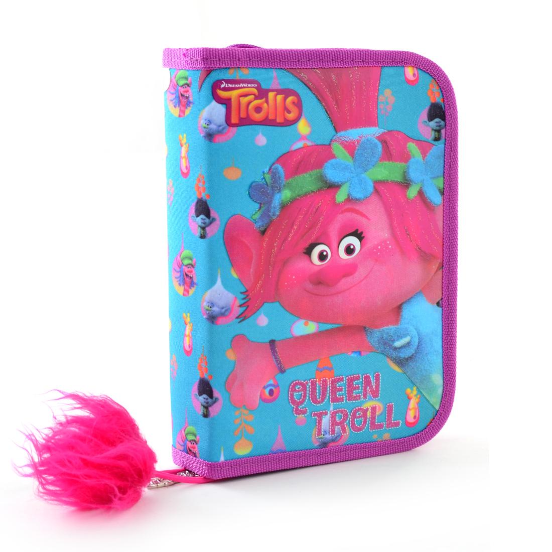 Пенал твердый 1 Вересня Trolls 20,5x14x3,5 см (531521)
