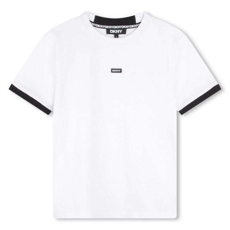 Футболка DKNY 60197 130 см р. 10 Білий (3026447017)
