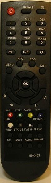 Пульт GLOBO HD X403P для спутникового тюнера (3001090)