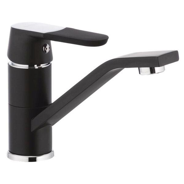 Смеситель для умывальника Mixxus Premium Tiger 555 излив 15 см Black (MI0568)