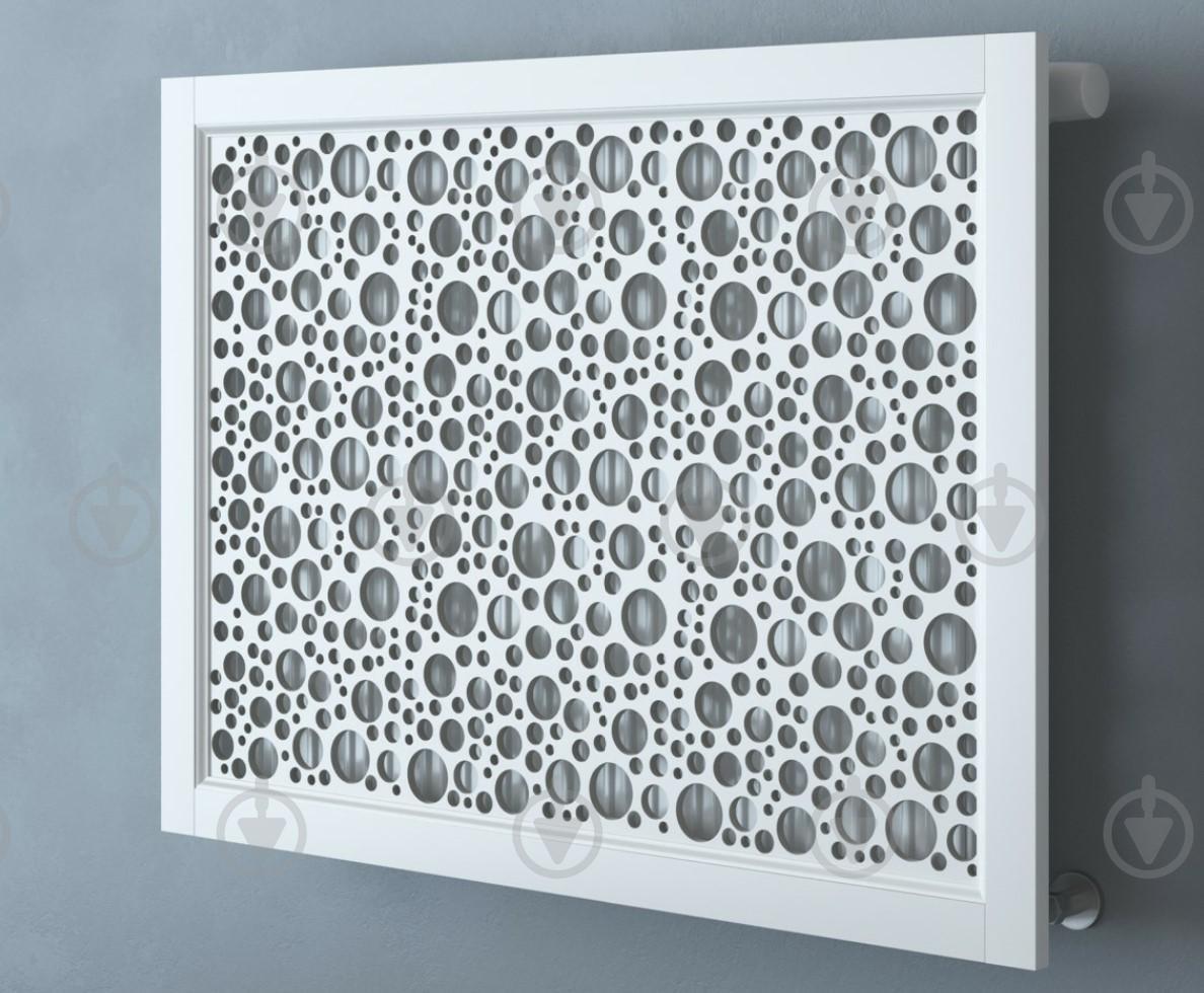 Экран-решетка декоративная на батарею отопления R43-F70 Белый (25622647)