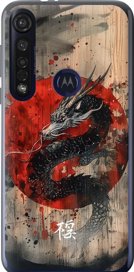 Чехол на Motorola G8 Plus Восточный дух (6100u-1837-42517)