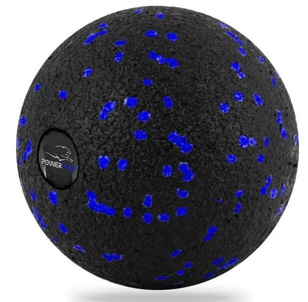 Набор для массажа PowerPlay PP-4097 ролик 30x10 см/2 мяча/резинка 7,5 кг Blue (PP_4097_Blue) - фото 8