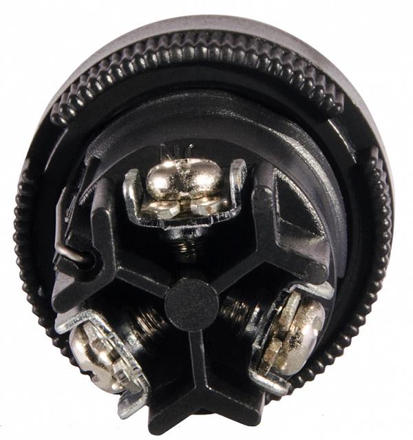 Кнопка управления АСКО-Укрем XB2-EH125 1NO+1NC 22 мм Черный (A0140010040) - фото 2