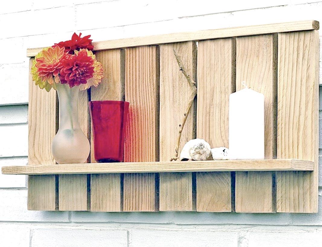 Полка для ванной из дерева Кемпених Бланже (ВНП/014201) Полка для ванной из дерева Кемпених Бланже (ВНП/014201)