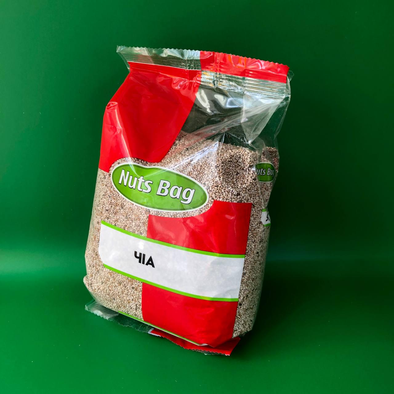 Чіа насіння Nuts Bag світле натуральне 500 г (Chia-w-NB-500) - фото 11