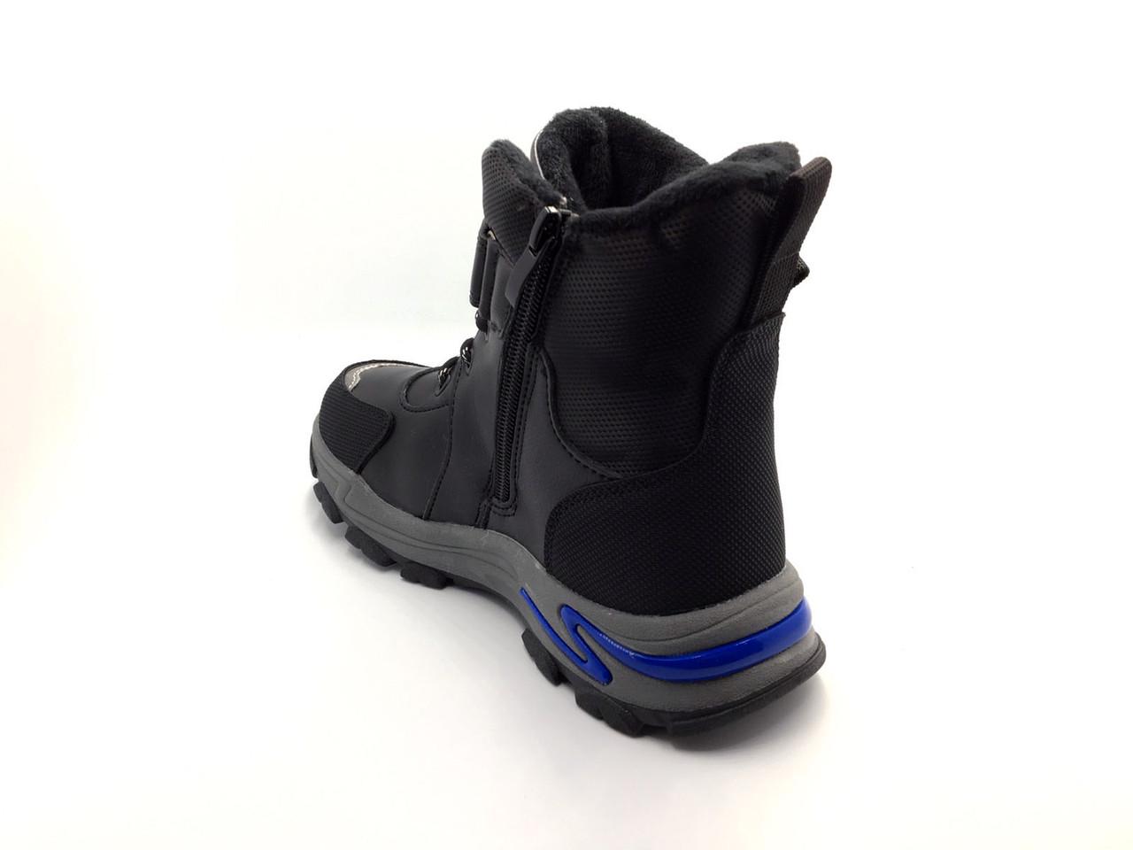 Ботинки зимние для мальчиков Канарейка X8230-3/31 р. 31 Черный - фото 3 Ботинки зимние для мальчиков Канарейка X8230-3/31 р. 31 Черный - фото 3