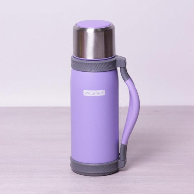 Термос Kamille Perfection з ремінцем та ручкою 1200 мл - фото 5 Термос Kamille Perfection з ремінцем та ручкою 1200 мл - фото 5