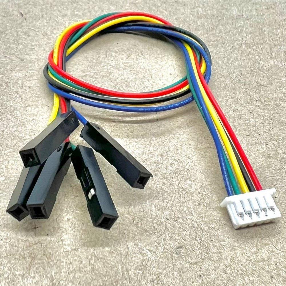 Кабель JST GH1,25 мм Dupont Female 5-pin перехідник для Arduino/Pixhawk/FPV та DIY 20 см (00-00030160)