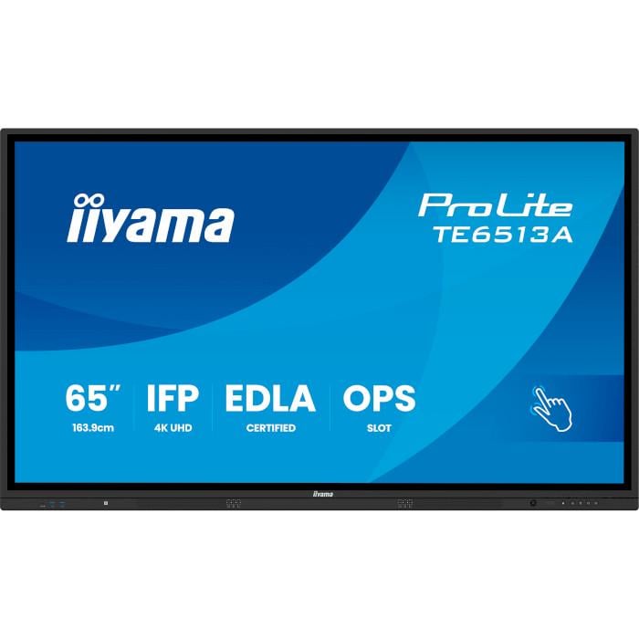 Дисплей интерактивный сенсорный Iiyama ProLite TE6513A-B1AG Black (30359846)