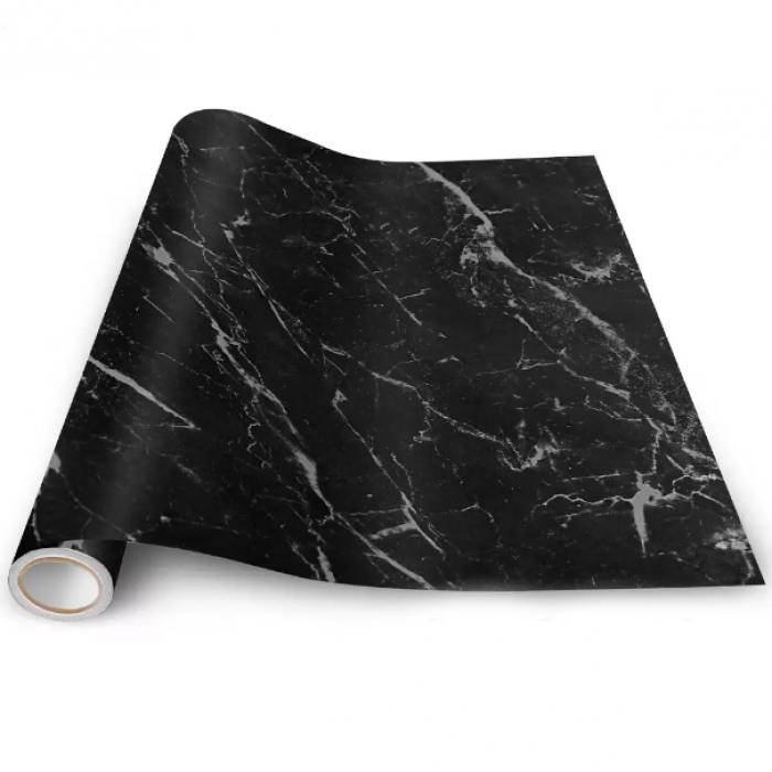 Пленка самоклеящаяся кухонная InDecor 3 м х 60 см Черный мрамор (32407231) Пленка самоклеящаяся кухонная InDecor 3 м х 60 см Черный мрамор (32407231)