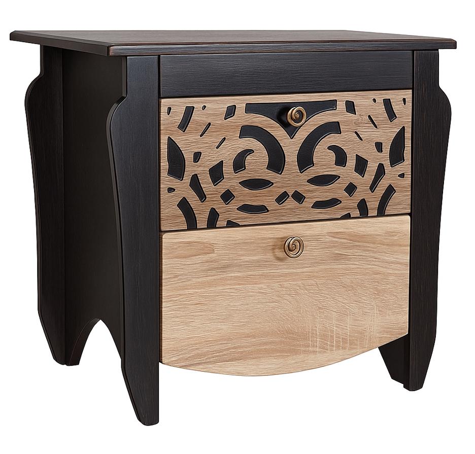 Тумба ліжкова Майстер Форм Гефест 560х450х560 мм Венге магія/Дуб сонома (90779) - фото 4