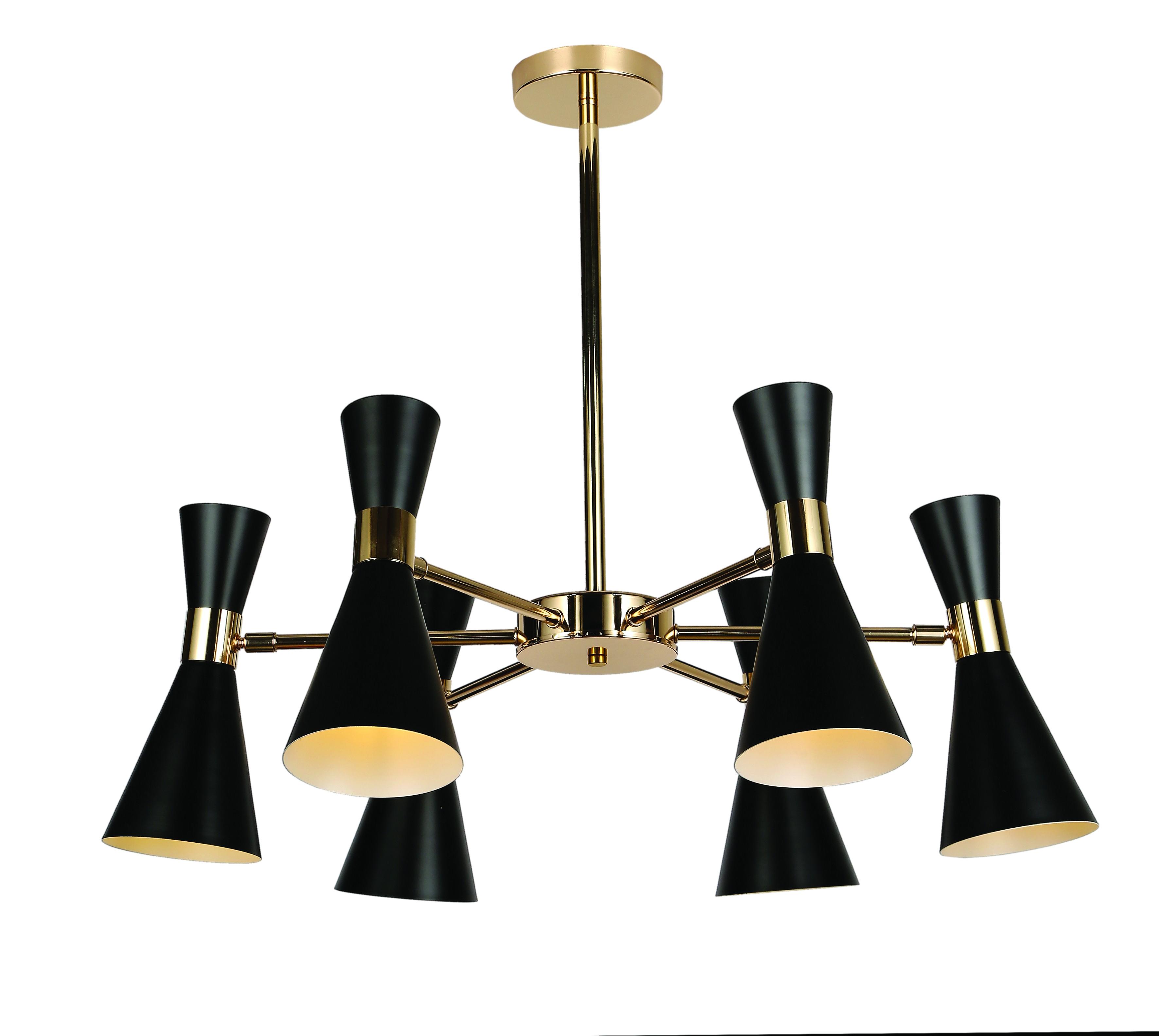 Люстра Levistella 756PR5518-6 BK