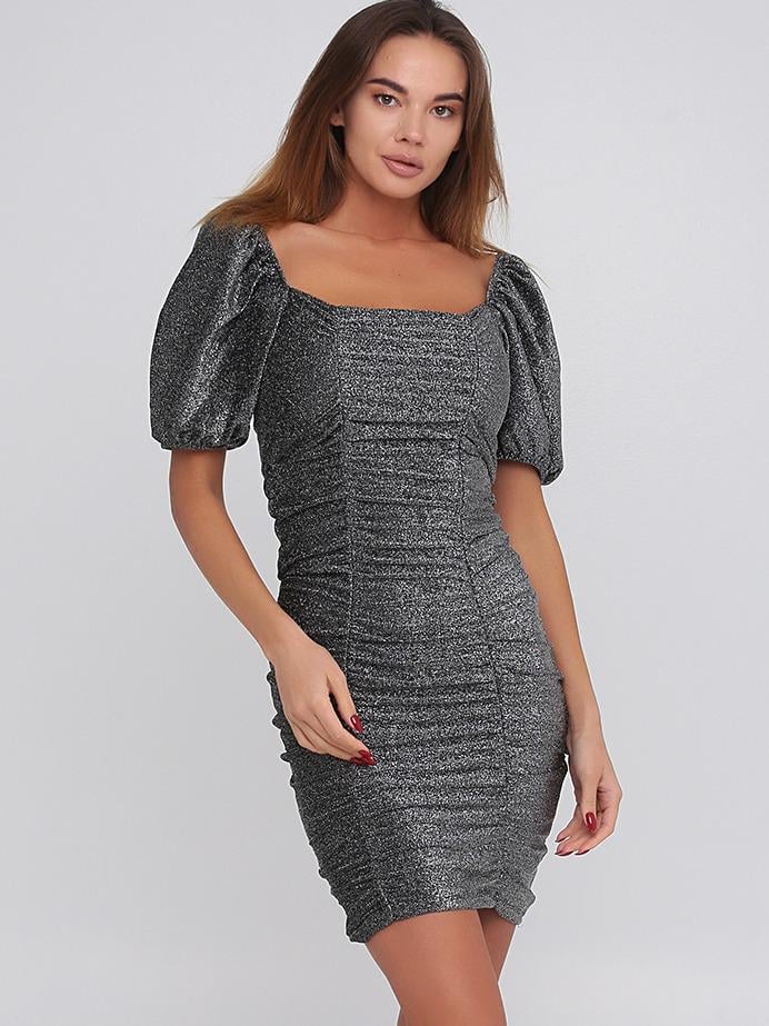 Сукня H&M S Сріблястий (S1607921447)