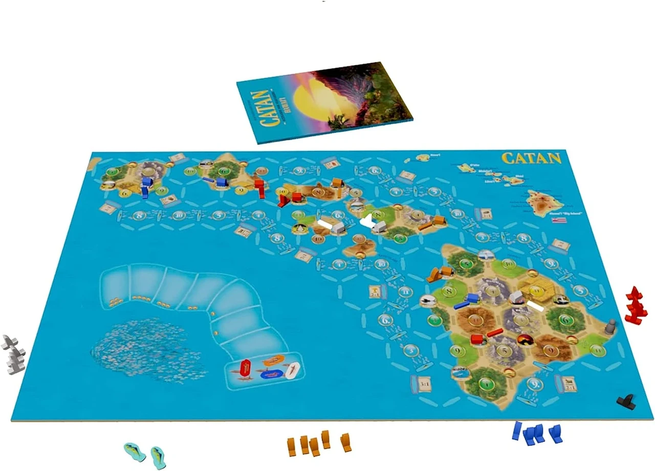 ᐉ Настольная игра Catan Hawaii на английском дополнение (1979033405) •  Купить в Киеве, Украине • Лучшая цена в Эпицентр