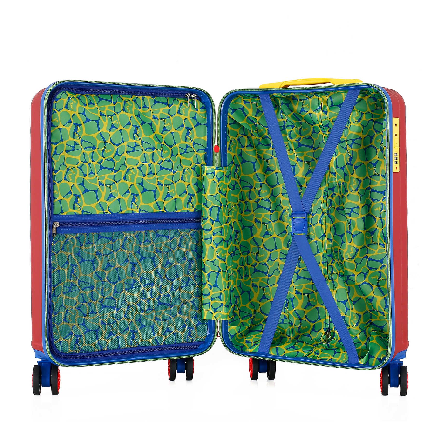 Чемодан SEMI LINE 20" S Red (T5802-1) - фото 6 Чемодан SEMI LINE 20" S Red (T5802-1) - фото 6