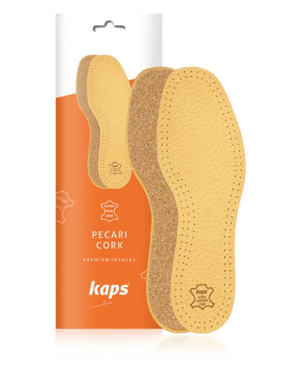 Устілки для взуття Kaps Pecari Cork з овечої шкіри та корковою основою р. 35 Устілки для взуття Kaps Pecari Cork з овечої шкіри та корковою основою р. 35