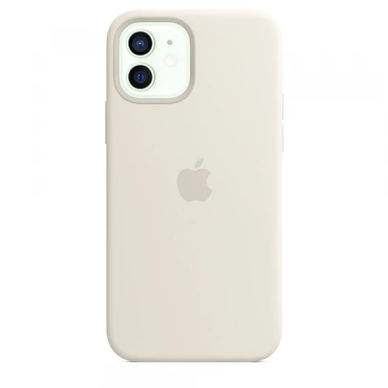 Чехол GoVern Silicone Case Full для Apple iPhone 12 Antique White