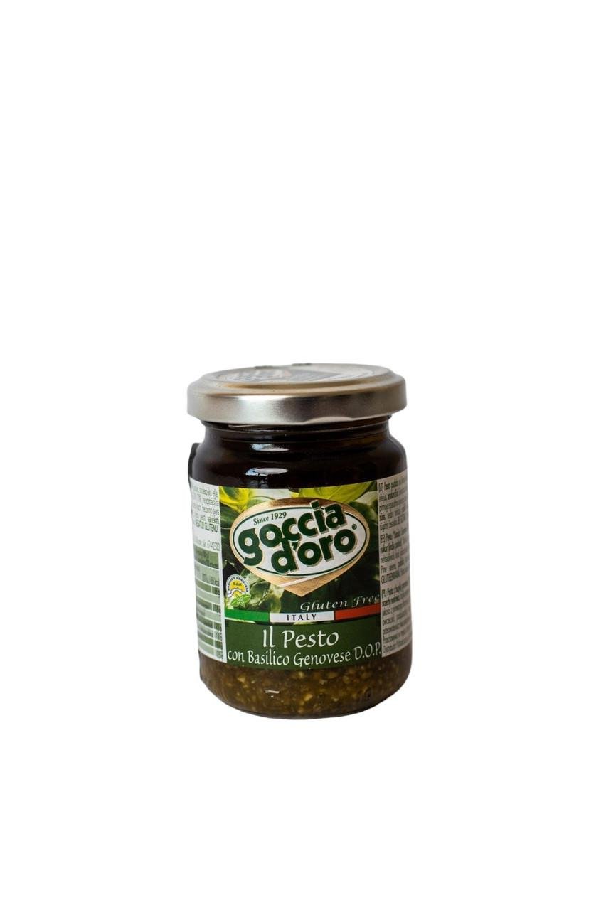Соус Песто ТМ GOCCIA D'ORO Pesto alla Genovese Італія з базиліком 130 мл (26728877)