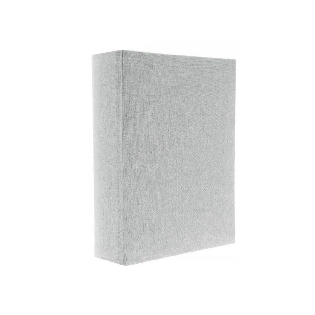 Фотоальбом Gedeon 200 фото чорні сторінки 10x15 см (DPH46200 LINEN GREY 10x15 см (B)
