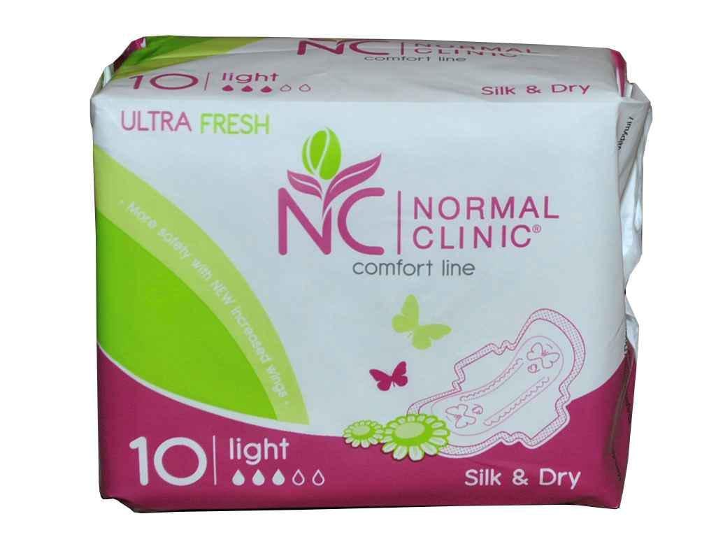 Прокладки гигиенические Normal Clinique Ultra Fresh Silk&Dry 10 шт. 3 к. (105424)