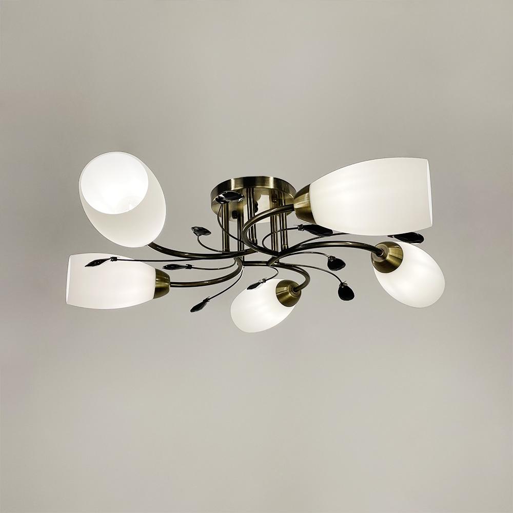 Люстра потолочная Light House LNF-17490/5 AB Бронзовый