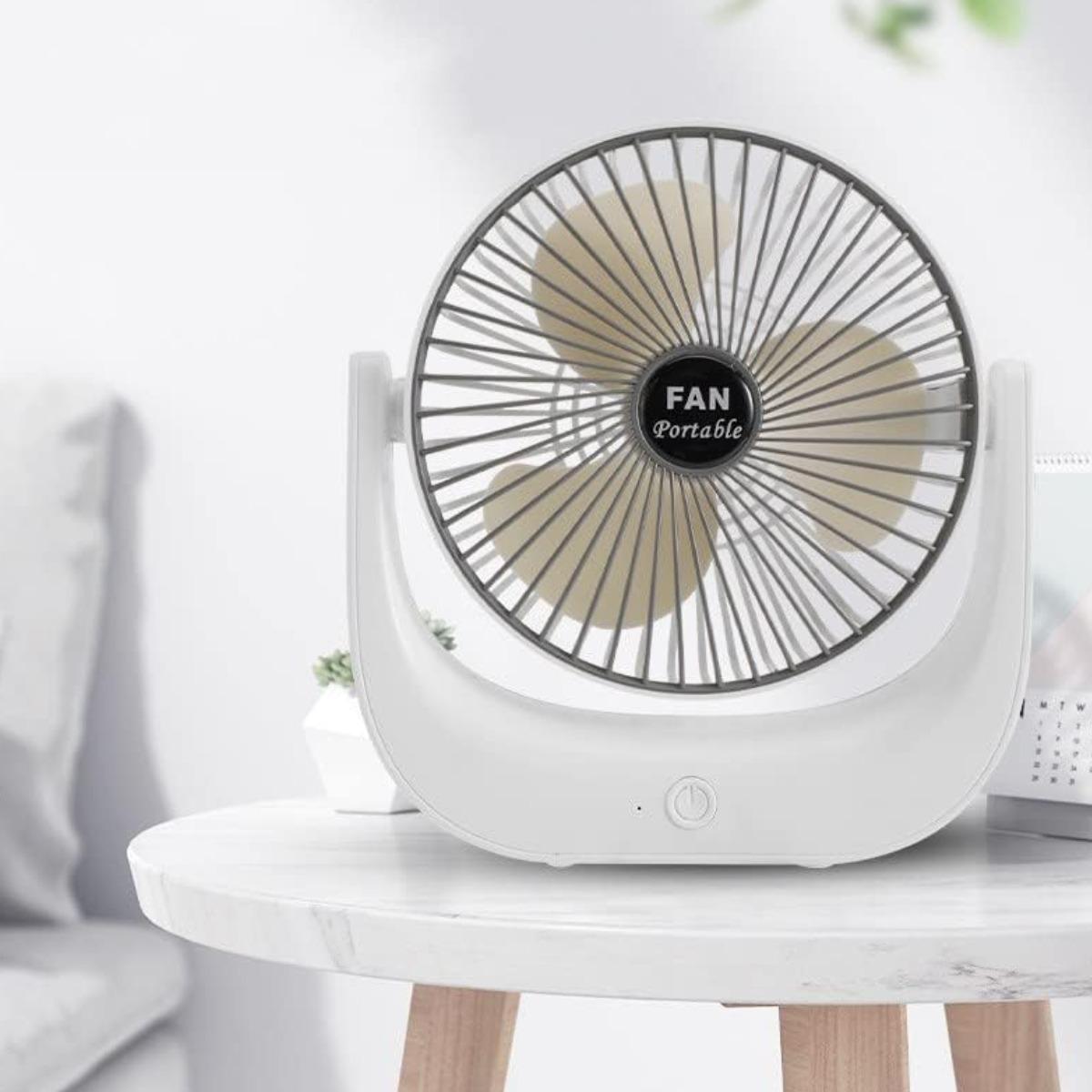 Вентилятор портативный мини Portable Fan (F137) - фото 2