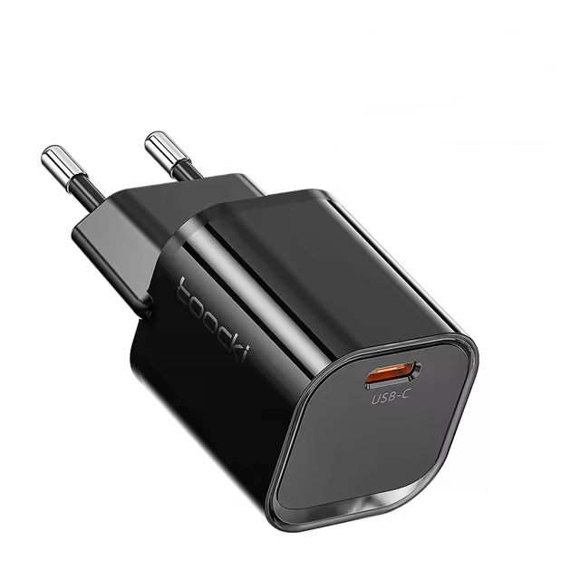Зарядний пристрій Toocki 20W GaN Fast Charger 1 Type-C Чорний (TCT1C-JCB01BLK20)