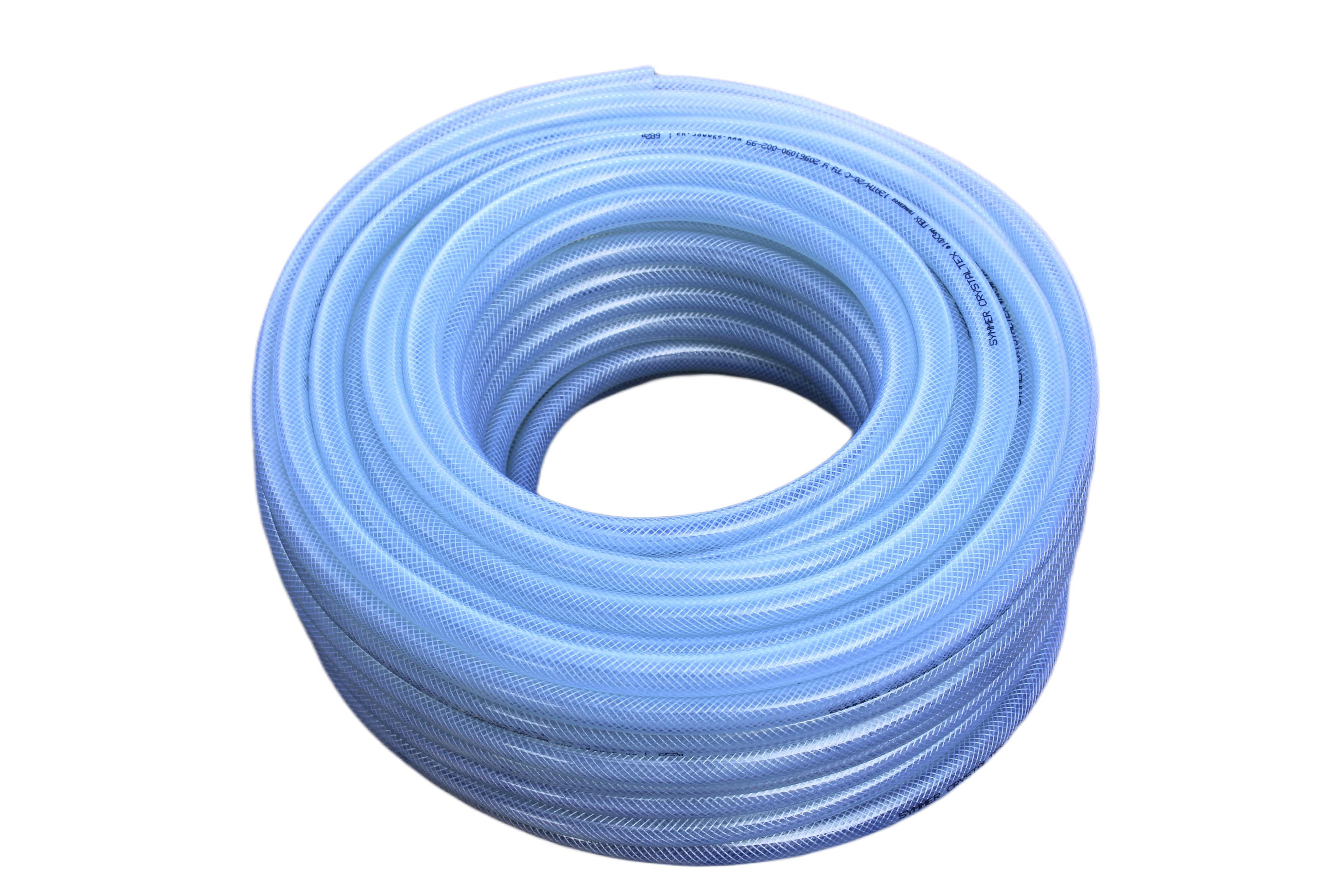 Шланг армированный SYMMER CX crystaltex ПВХ 25х4 мм 10 м Прозрачный (401)