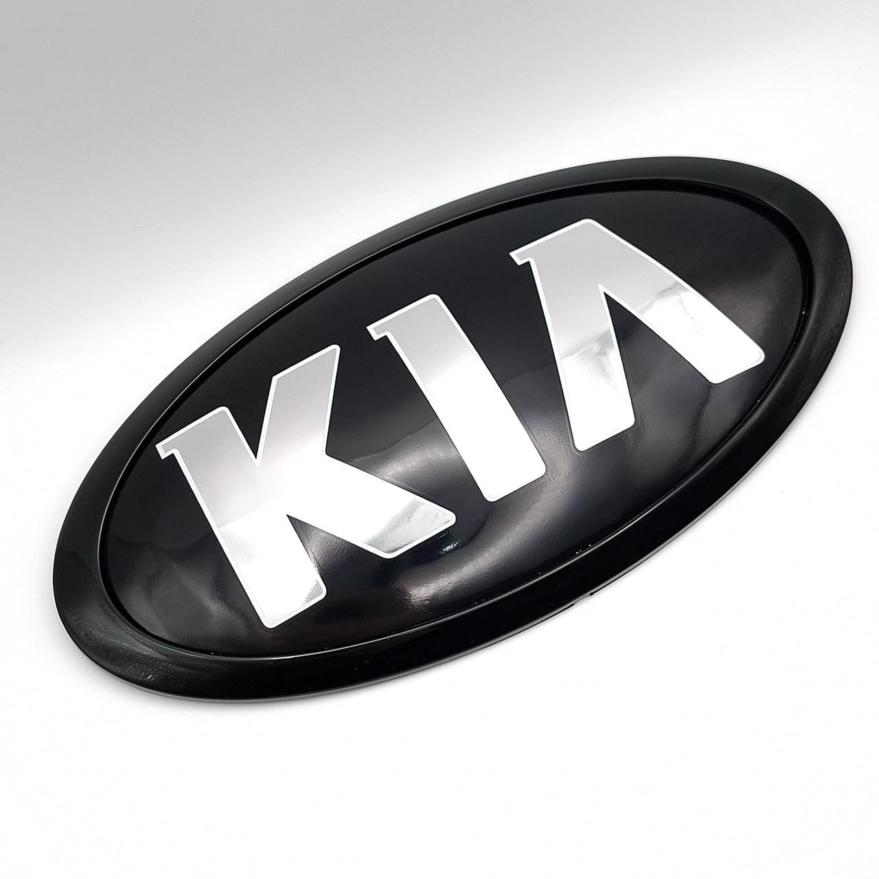 Эмблема KIA ABS Черный глянец 183х92 мм (2772569122)