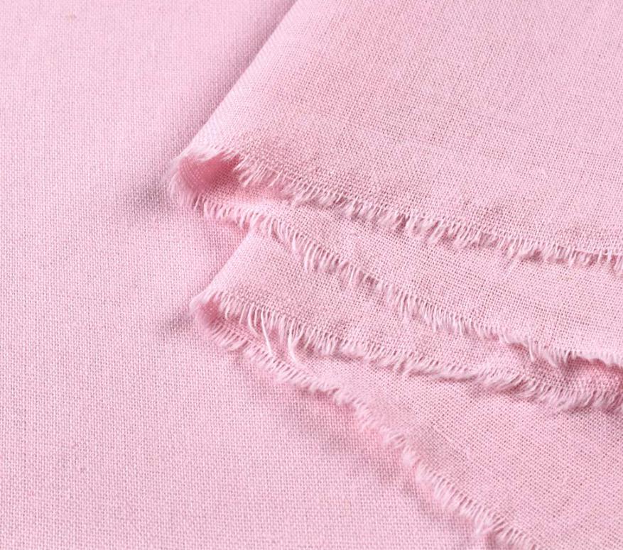 Ткань лен ширина 140 см Розовый (12646.003) - фото 1 Ткань лен ширина 140 см Розовый (12646.003) - фото 1