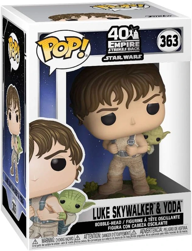 Ігрова фігуркаЛюк з Йодою Funko POP Star Wars 363 Training Luke with Yoda (18704)