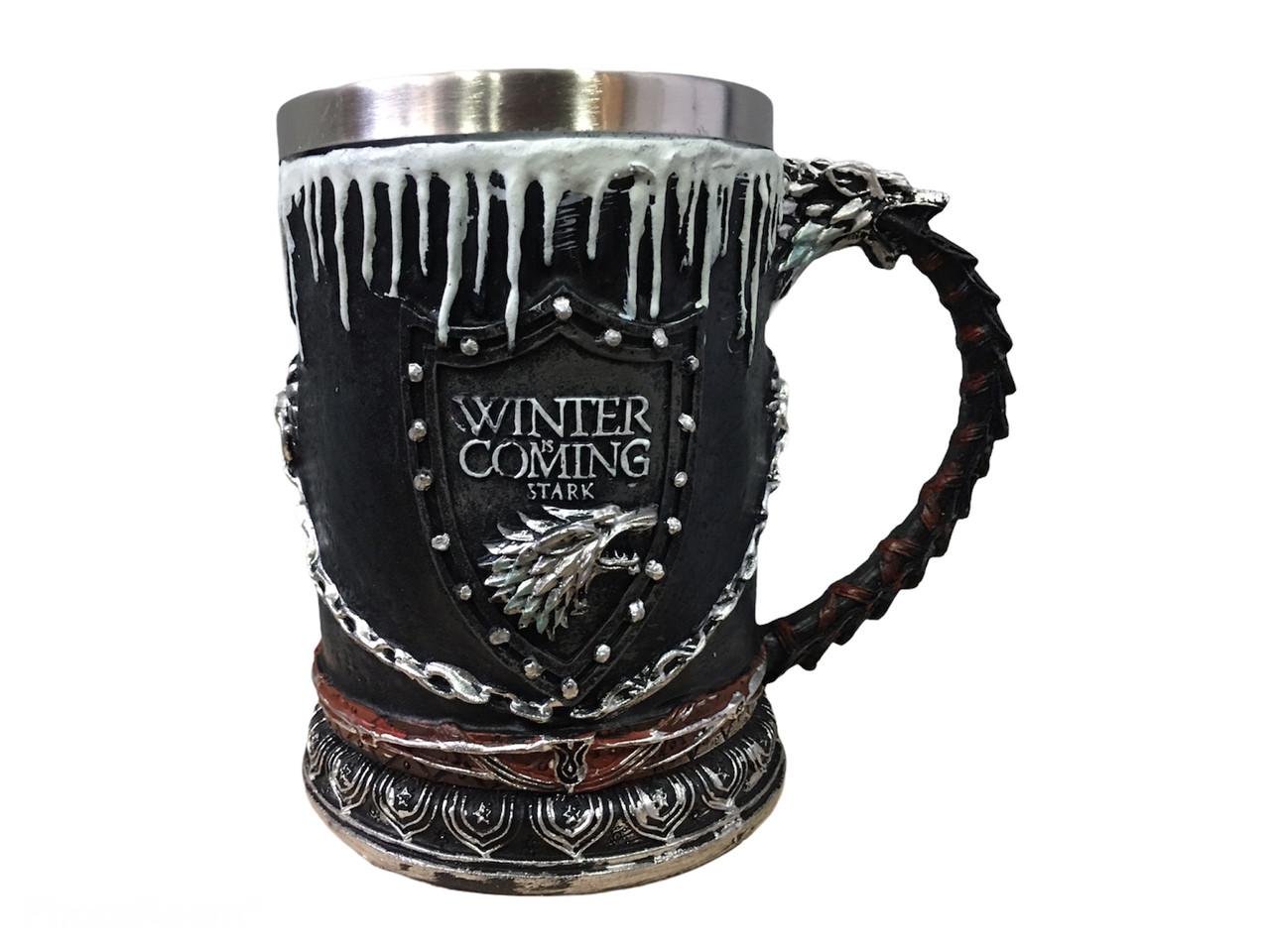 Чашка Winter Is Coming Stark Game Of Thrones 3D 550 мл
