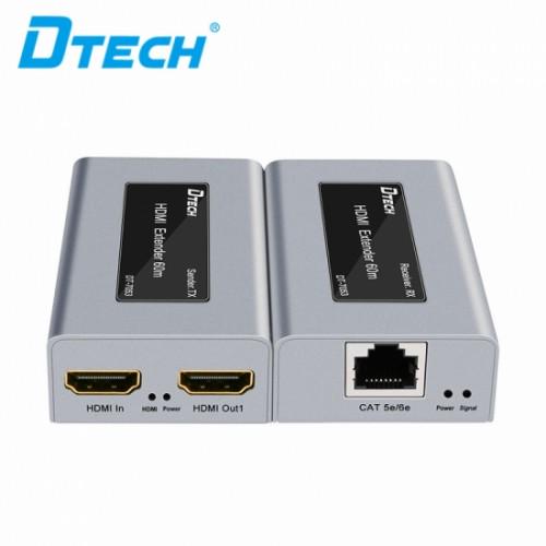 Комплект подовжувач Dtech HDMI DT-7053 Extender з IR до 60 м hdmi сигналу по UTP/FTP кабелю (1382381927) - фото 2 Комплект подовжувач Dtech HDMI DT-7053 Extender з IR до 60 м hdmi сигналу по UTP/FTP кабелю (1382381927) - фото 2