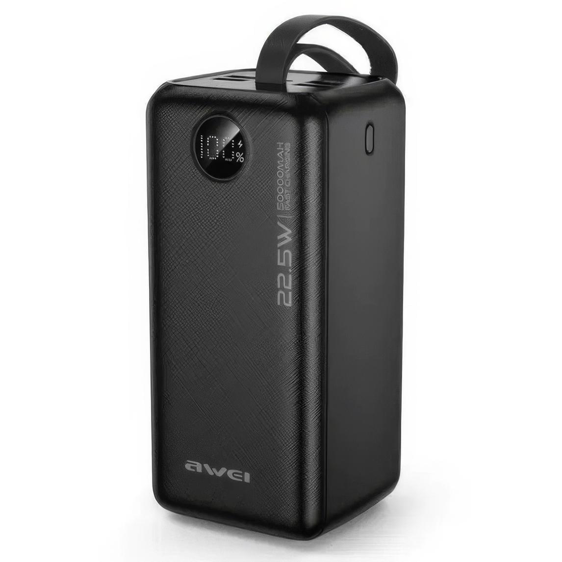 Повербанк Awei P114k 50000 mAh Черный (1010782-Black)