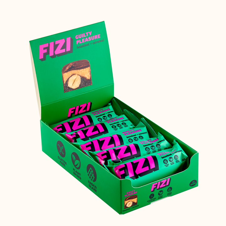 Батончик Fizi Hazelnut-caramel 45 г 10 шт (2512455929) Батончик Fizi Hazelnut-caramel 45 г 10 шт (2512455929)