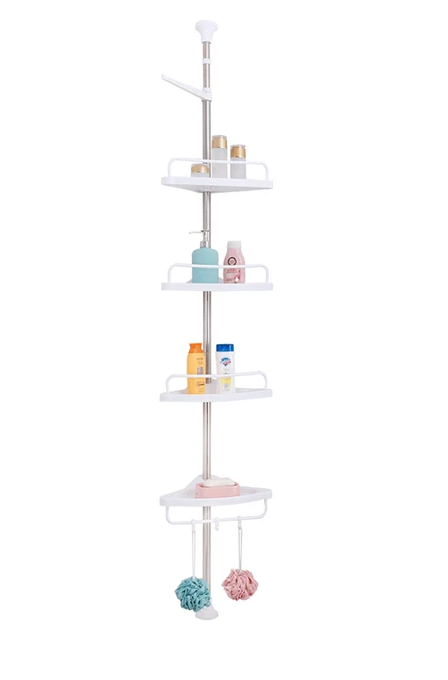 Етажерка у ванну кімнату кутова з металу Multi Corner Shelf (2479517112)