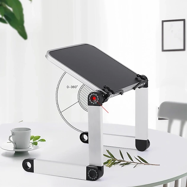 Підставка-столик для ноутбука Tech Buddy Table Holder H7740 складана з регулюванням нахилу та висоти 15,6" (1853287109) - фото 8