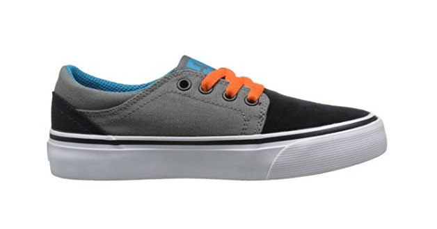 Кросівки DC Shoes Kids Trase р. 29/12/18,2 см Grey/Black/Orange - фото 3 Кросівки DC Shoes Kids Trase р. 29/12/18,2 см Grey/Black/Orange - фото 3