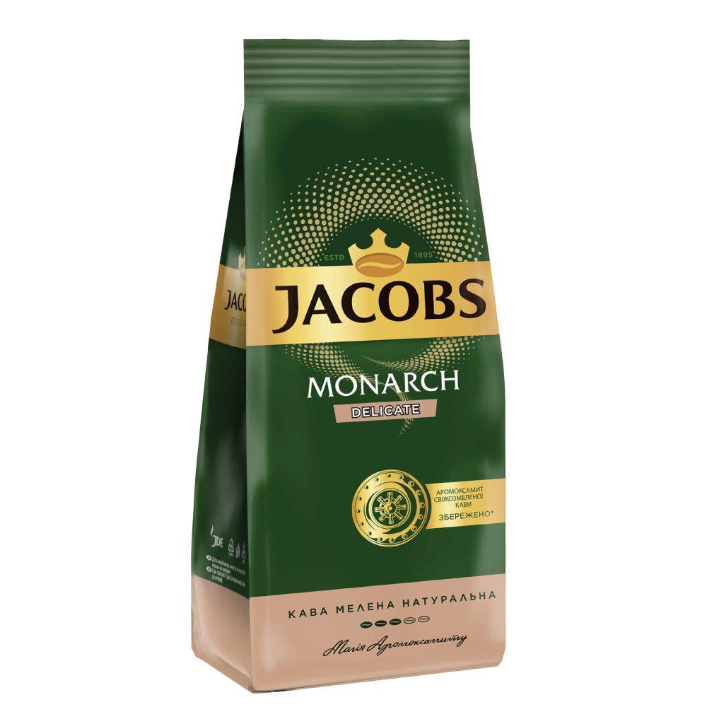 Кофе молотый Jacobs Monarch Delicat 450 г (j10000508)