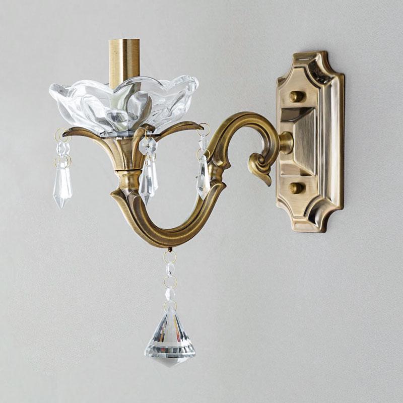 Бра настенное Light House ES-15872/1W Свеча Бронза