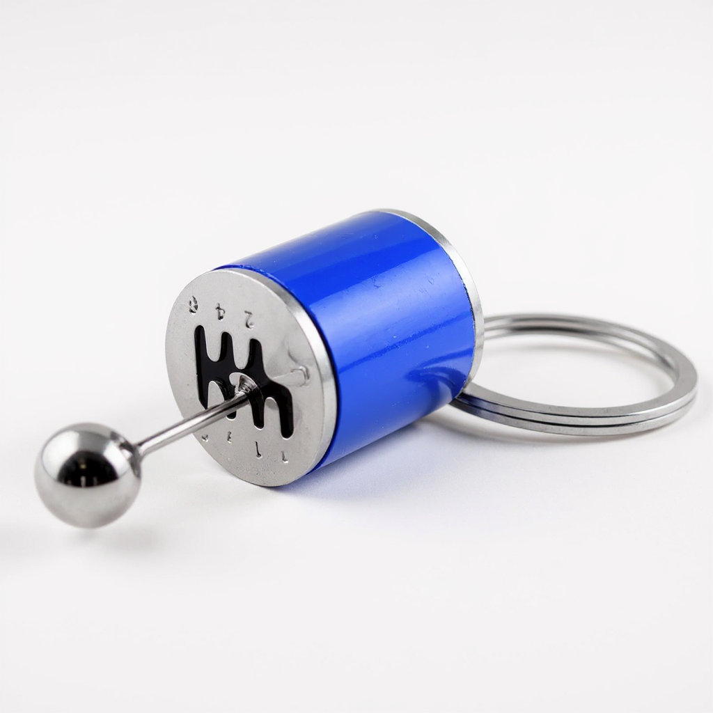Брелок для ключей Коробка передач Синий (99_3_0_5C) - фото 1 Брелок для ключей Коробка передач Синий (99_3_0_5C) - фото 1