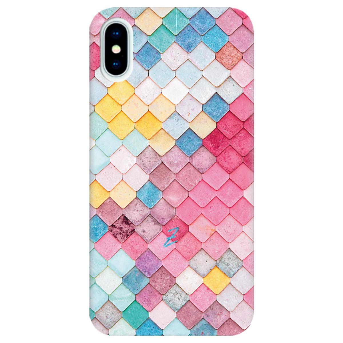 Силіконовий чохол Zorrov для Apple iPhone X - Fresco (10290050153033565) - фото 1